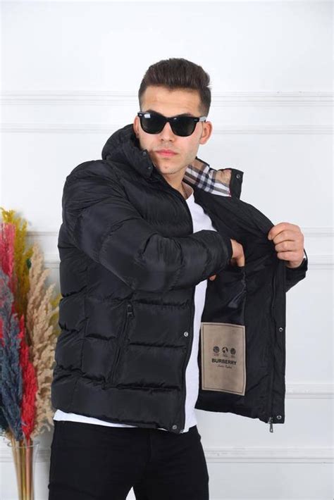 кожаная куртка burberry мужская